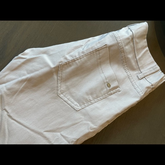 Flog pants with zipper-button up-belt loops- Size 29 - boot cut- White and Gray - Picture 10 of 13